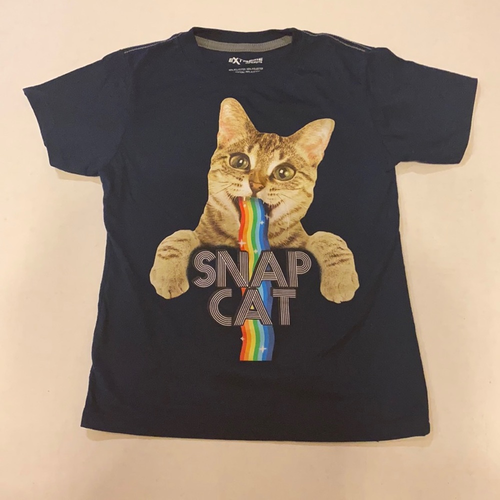 Kids Graphic Tee Boys Size Small